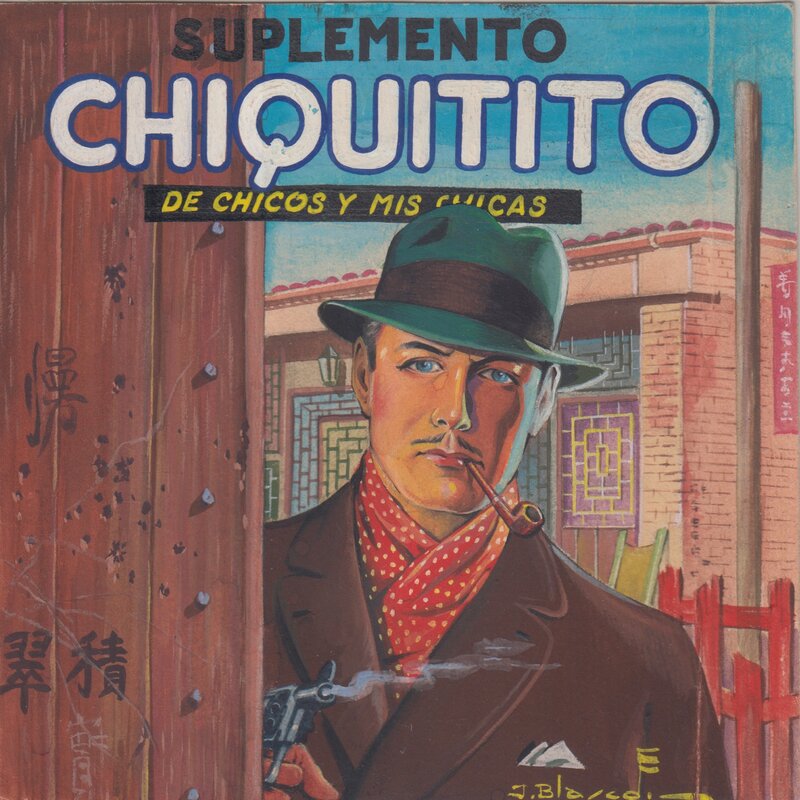 Chiquitito par Jesús Blasco - Couverture originale