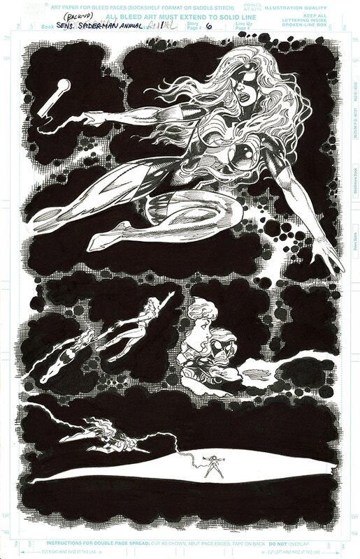 Sensational Spider-Man - Annual #1 planche 6 by Pat Broderick, Mark Gruenwald - Comic Strip