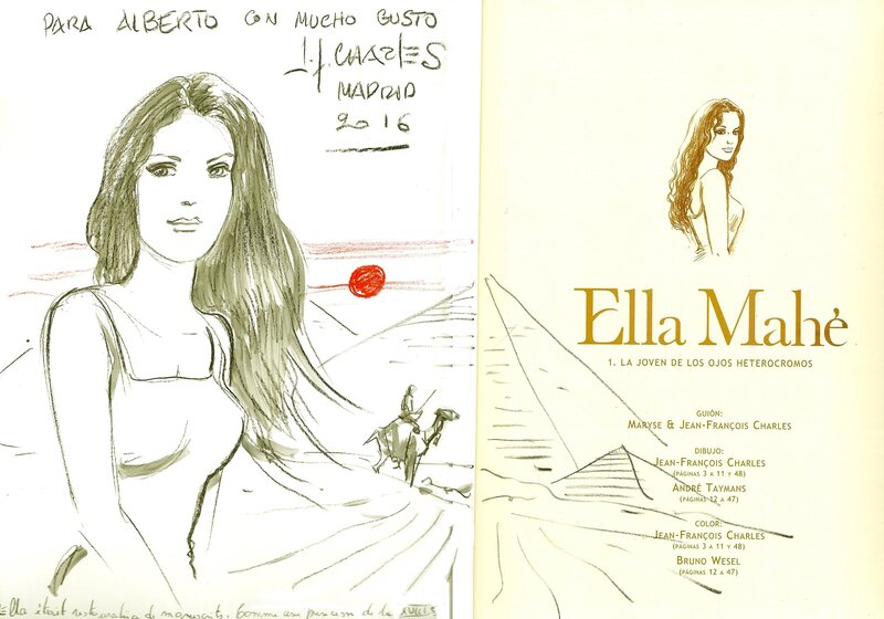 Ella Mahé by Jean-François Charles - Sketch