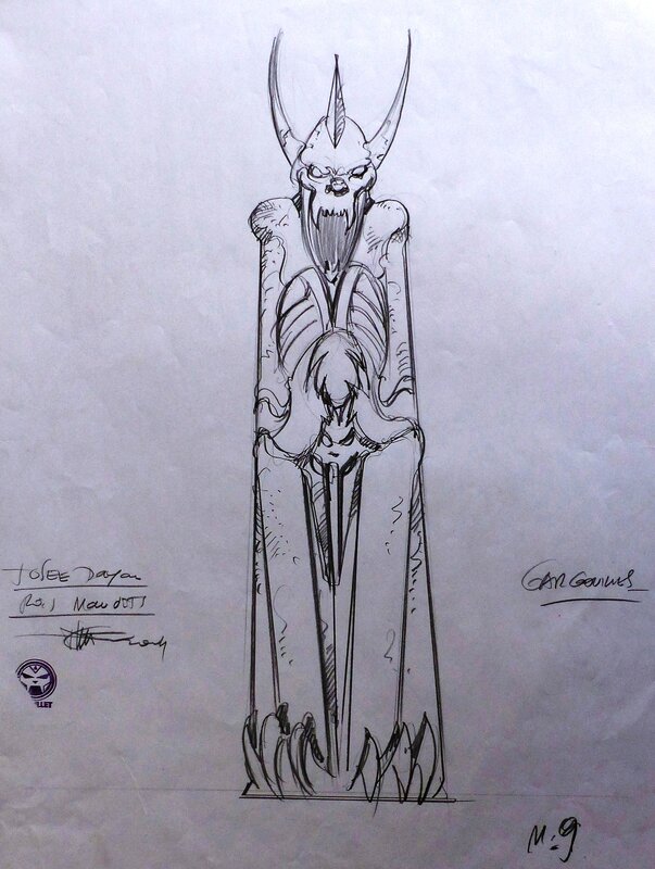 Druillet - Gargouille - Original art