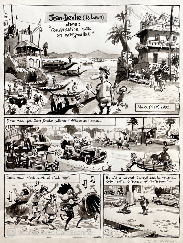 Le Landais volant - Dumontheuil - Comic Strip