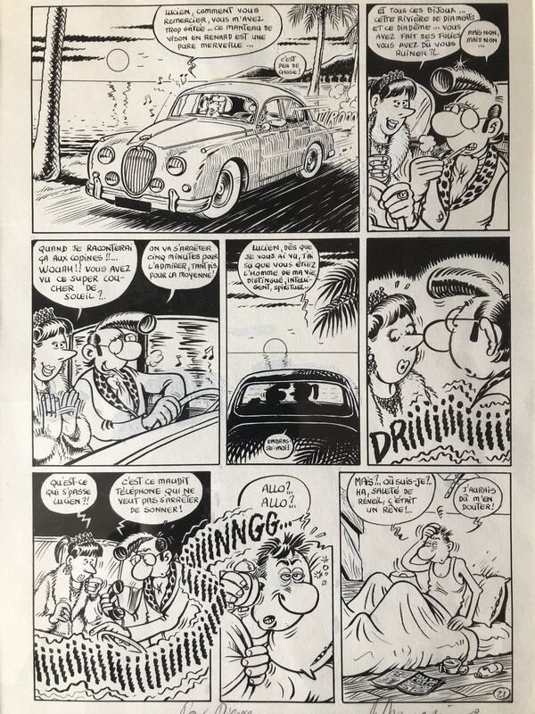 Lucien rêve by Franck Margerin - Comic Strip