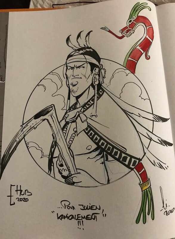 Serpent Lance by Hub - Sketch