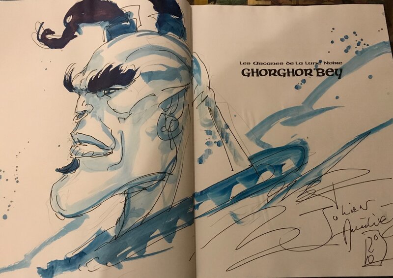 Ghorghor Bey by Olivier Ledroit - Sketch