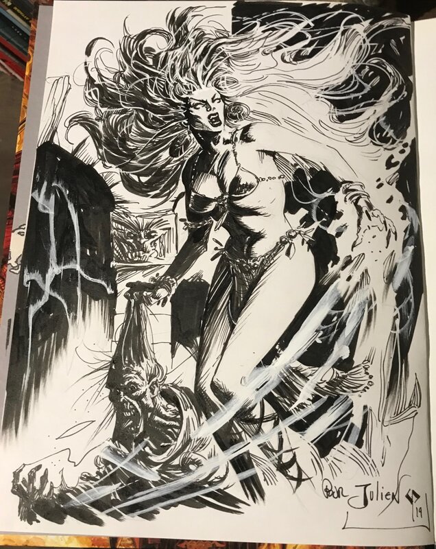 Succube by Cyril Pontet - Sketch