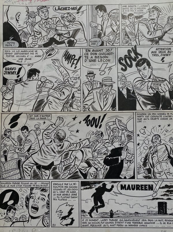 Raymond Reding, Jari / Dernière chance de Larry Parker / nr5 / p20 - Comic Strip