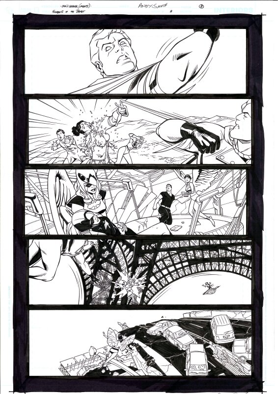 Chris Sprouse, Andy Smith, Number of the Beast #8 page 8 - Planche originale