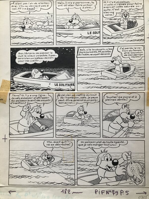 Les vacances de Pif by José Cabrero Arnal - Comic Strip