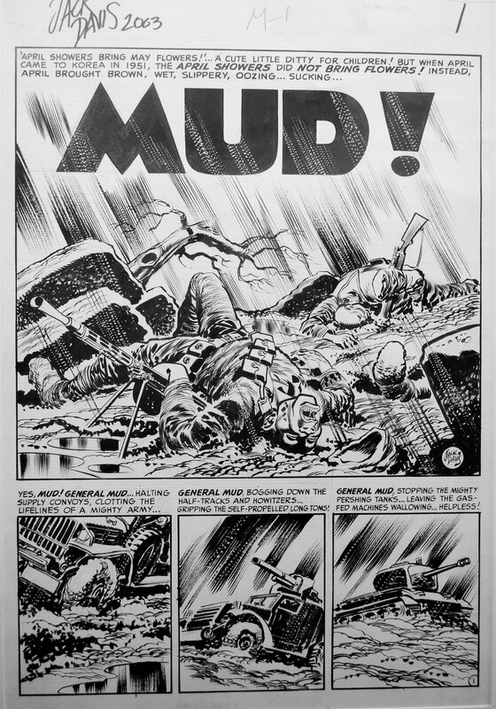 Mud par Jack Davis - Planche originale