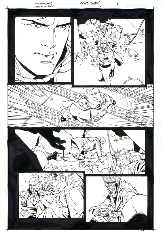 Chris Sprouse, Andy Smith, Number of the Beast #8 page 11 - Planche originale