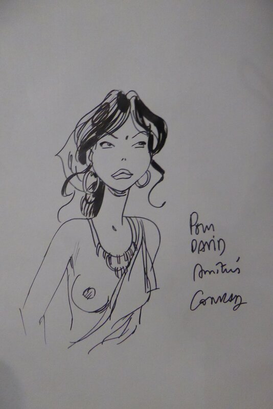 Le piege malais by Didier Conrad - Sketch