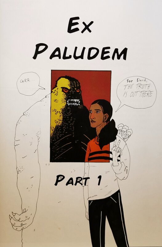 Ex Paludem 1 by Ingrid Suzanne Bergø - Sketch