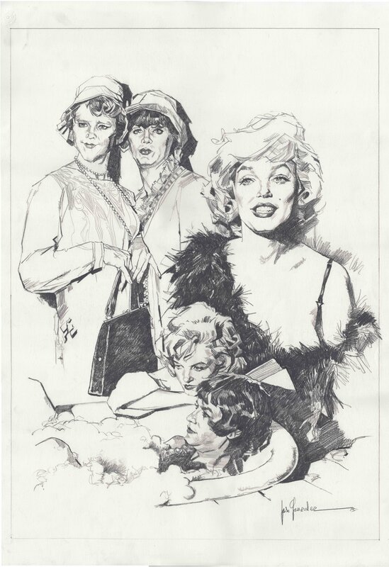 Some like it hot par José González - Illustration originale