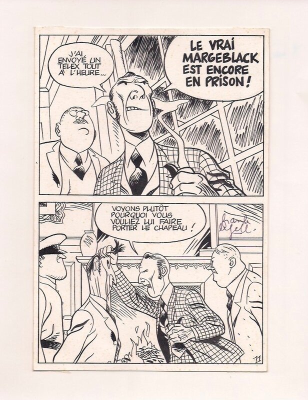 Le Gall / Trondheim - Les Aventures de la fin de l'épisode planche 11 - Planche originale