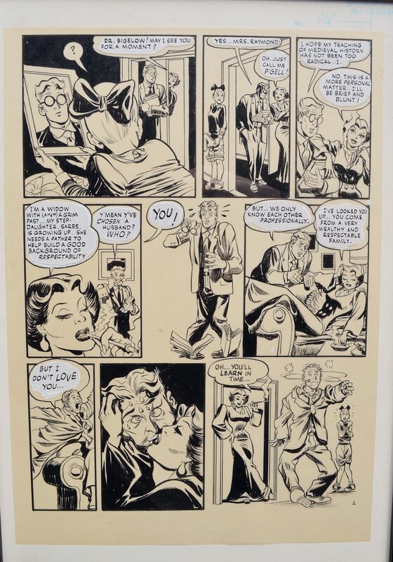 The spirit par Will Eisner - Planche originale