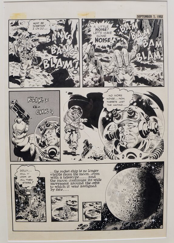 The spirit par Wally Wood - Planche originale