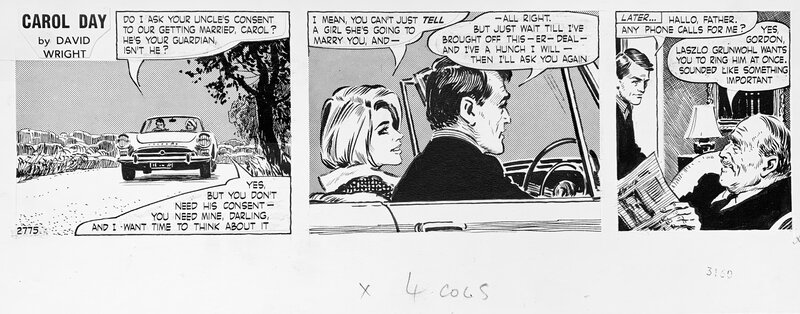 Carol Day by David Wright - Comic Strip