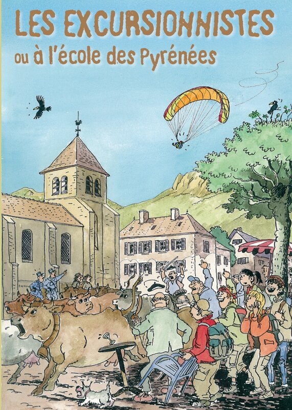 Jean-Pierre Deruelles, Henry Buestel, Les Excursionnistes couverture - Original Cover