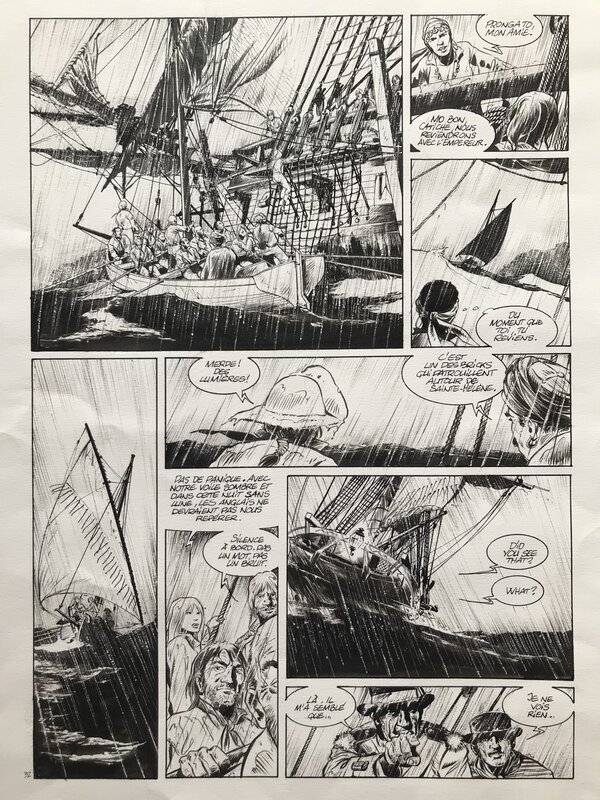 Franck Bonnet, Pirates de Barataria - Comic Strip