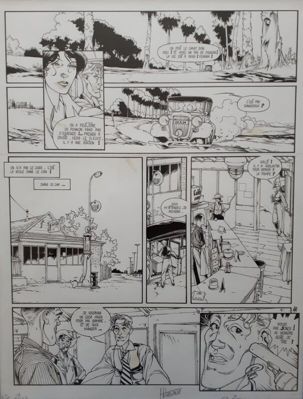 Labiano : Dixie road -Tome 1, page 40 - Comic Strip