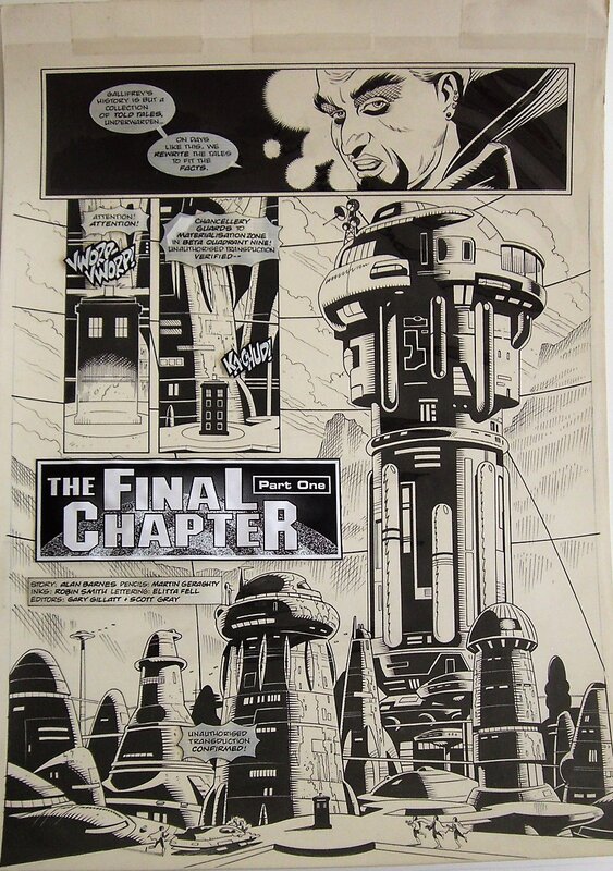 Martin Gerarghty, Doctor WHO ? Final Chapter - page 2 - Comic Strip