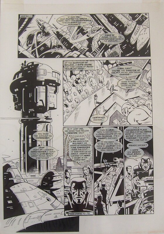 Martin Gerarghty, Doctor Who - Final chapter page 8 - Planche originale