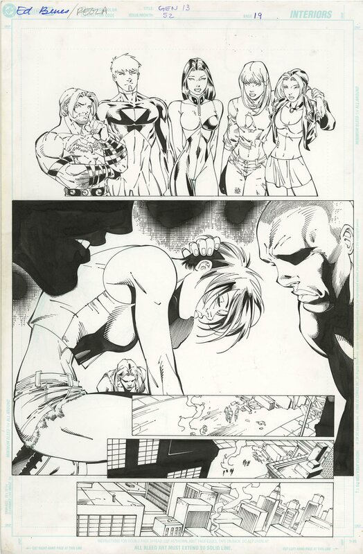 Gen 13 #52 p19 by Ed Benes, Sal Regla - Comic Strip