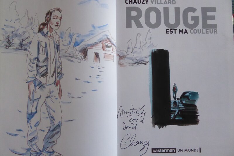 Rouge par Jean-Christophe Chauzy - Dédicace
