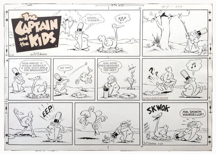 Dirks - The Captain and the Kids - Comic Strip