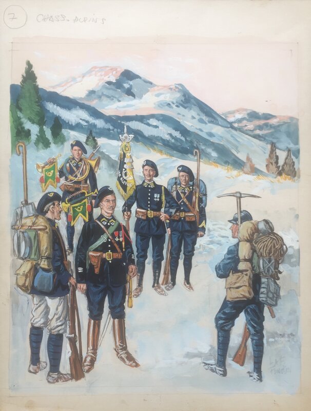 Fred & Liliane Funcken, L'uniforme et les armes des soldats de la guerre 1939-1945 - Illustration originale