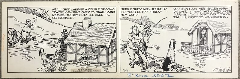 Clifford McBride, NAPOLEON - strip 1947 - 3/4 - Comic Strip