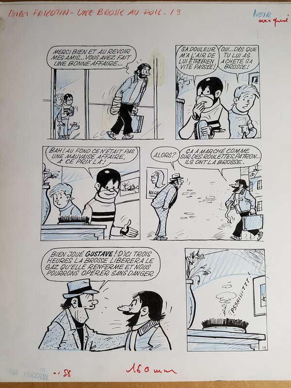 Pierre Lacroix, Bibi Fricotin - Une brosse au poil - planche 03 - Comic Strip