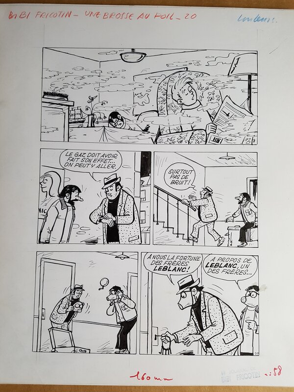 Pierre Lacroix, Bibi Fricotin - Une brosse au poil - planche 04 - Comic Strip