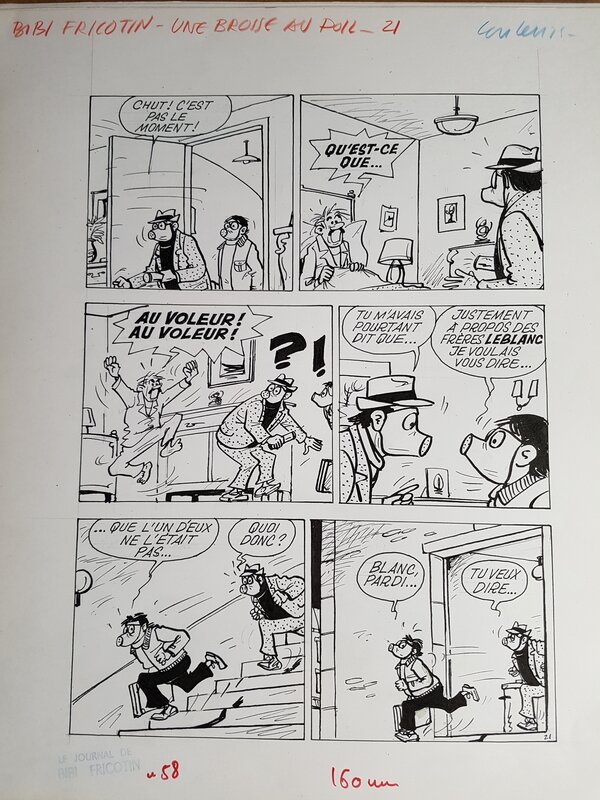 Pierre Lacroix, Bibi Fricotin - Une brosse au poil - planche 05 - Comic Strip
