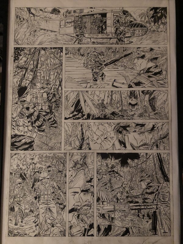 Michel Koeniguer, Misty Mission T2 En enfer comme au Paradis - Planche originale