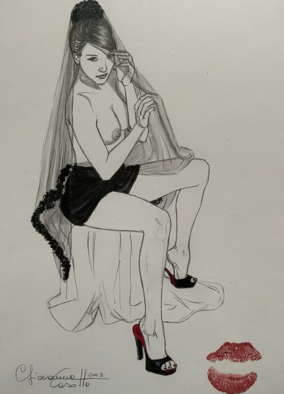 Pin up par Giovanna Casotto - Illustration originale