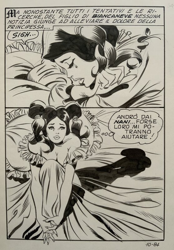 Biancaneve #10 p84 by Leone Frollo - Comic Strip