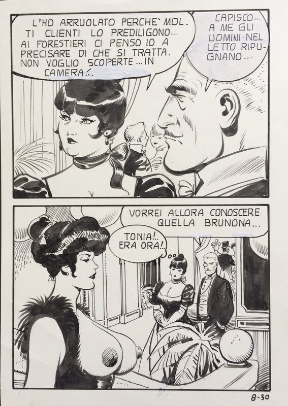 Casino par Leone Frollo - Planche originale