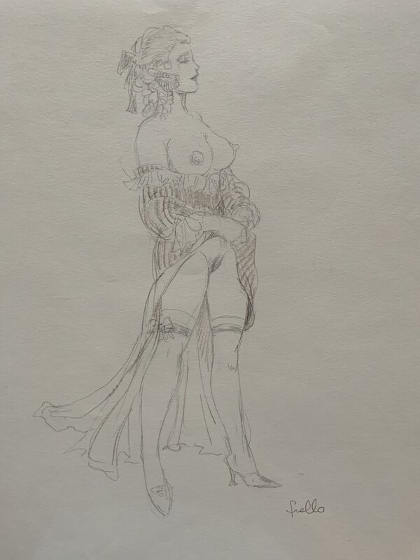 Mona by Leone Frollo - Original Illustration