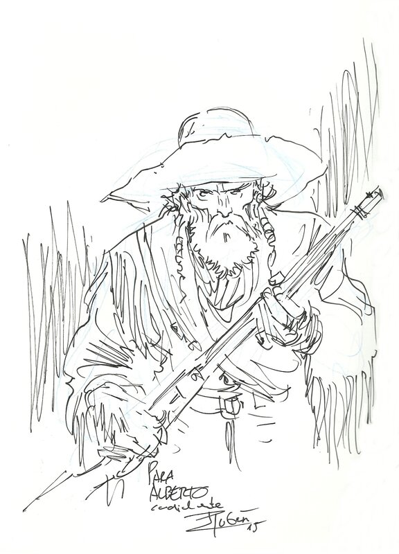 Lobo de Lluvia by Rubén Pellejero - Sketch