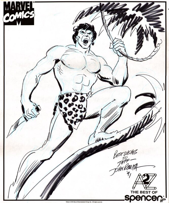 John Romita, Tarzan, Lord of the Jungle! - Planche originale