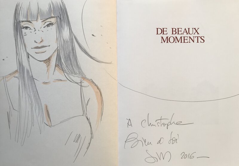 Dedicace Jim De beaux moments - Sketch