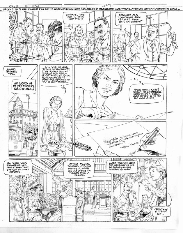 Pl 51 par Olivier Roman - Planche originale