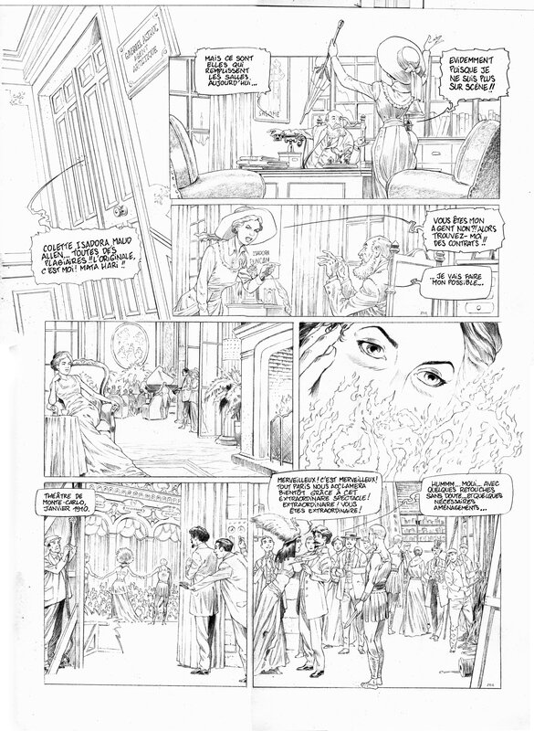 Planche 25 par Olivier Roman - Planche originale