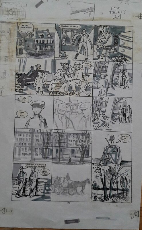 Franck Santoro - Storeyville - Planche originale