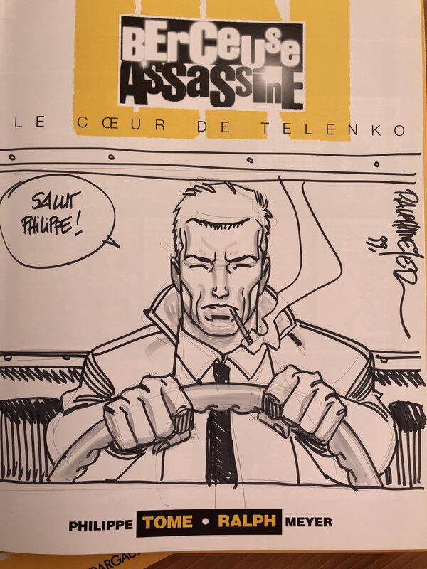 Berceuse assassine by Ralph Meyer - Sketch