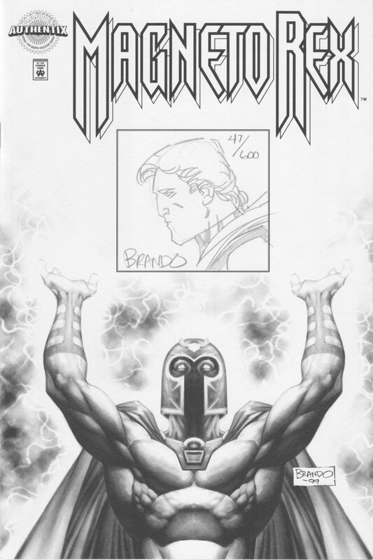 Magneto Rex by Brandon Peterson - Sketch