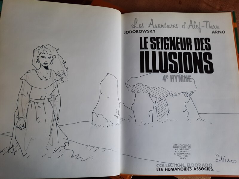 Arno, Le seigneur des illusions - Dédicace