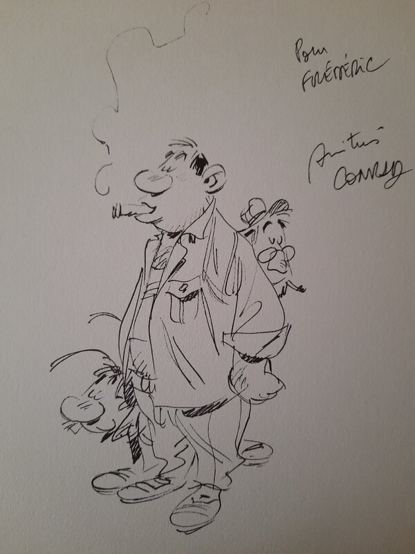 Les innomables by Didier Conrad - Sketch