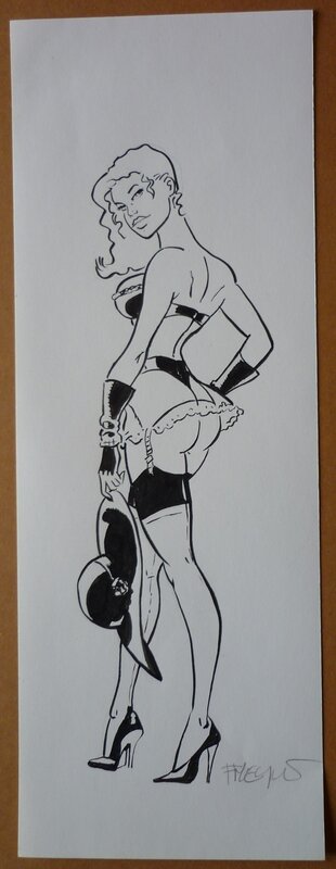 Pin UP / MEYNET - Original Illustration